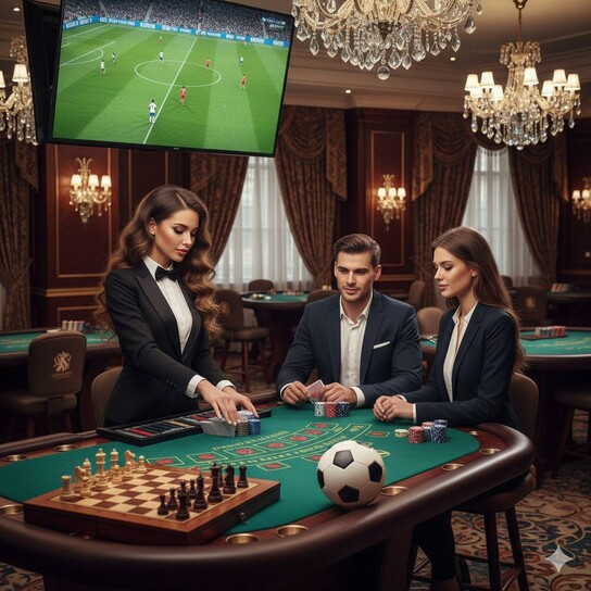 竞技棋牌主视觉